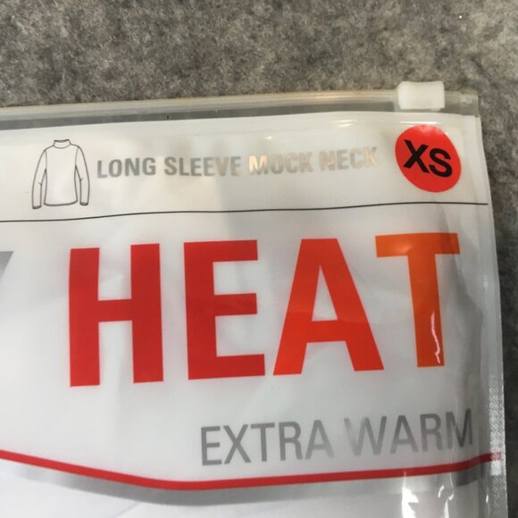 32 Degrees Top Womens XS Long Sleeve Mock Neck Base Layer Extra Warm Solid White - Picture 4 of 8